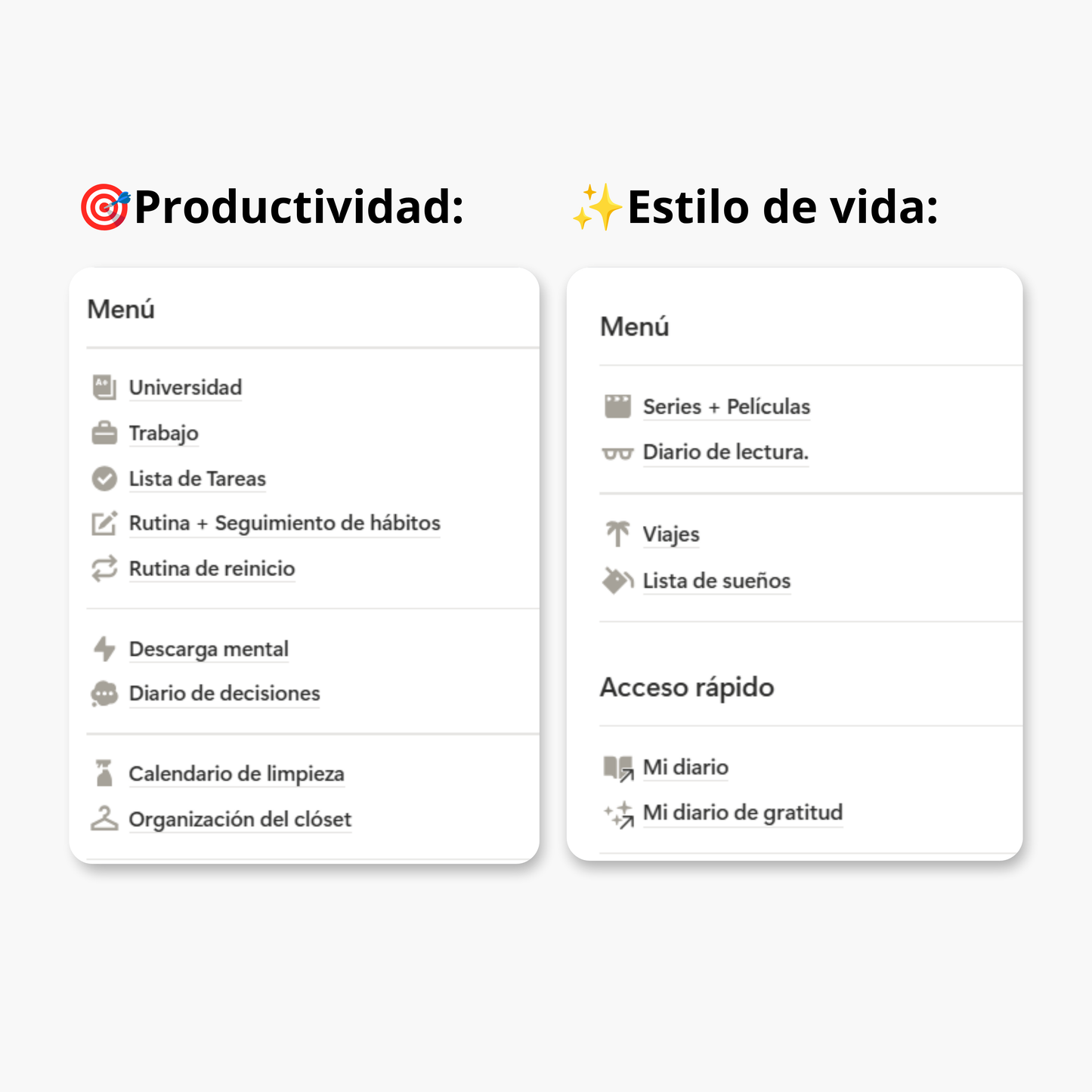 Planner El efecto Glow Up + 2 bonus de regalo🎁